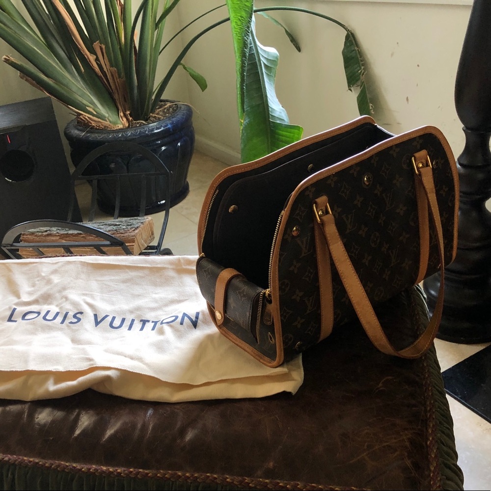 Louis Vuitton Dog Carrier